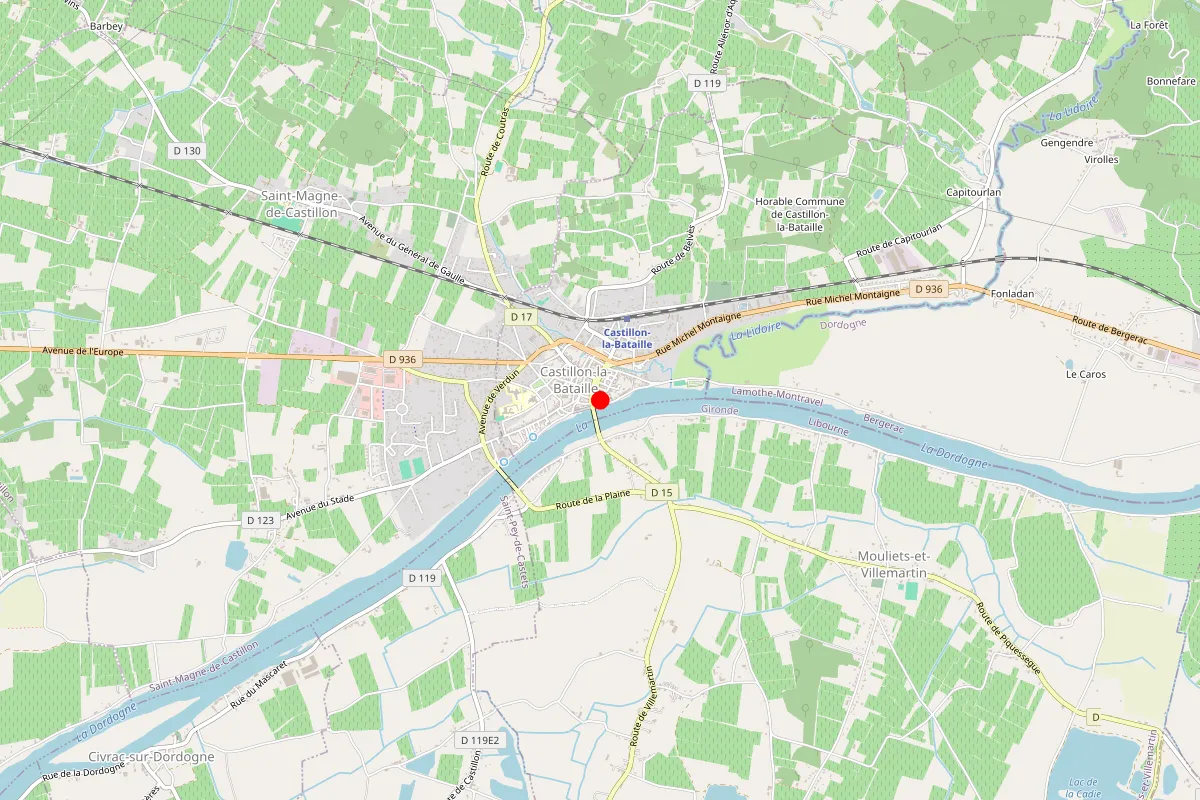 Remplacement de serrure à Castillon La Bataille