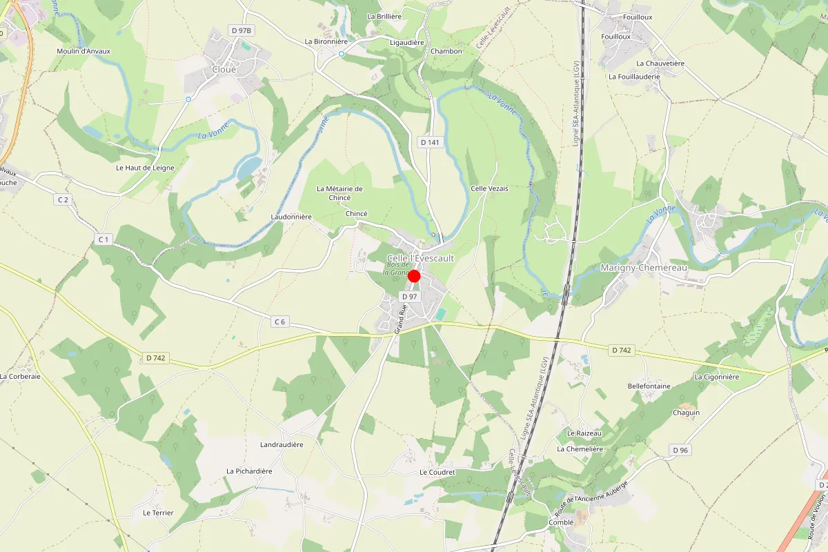 Remplacement de serrure à Celle Levescault