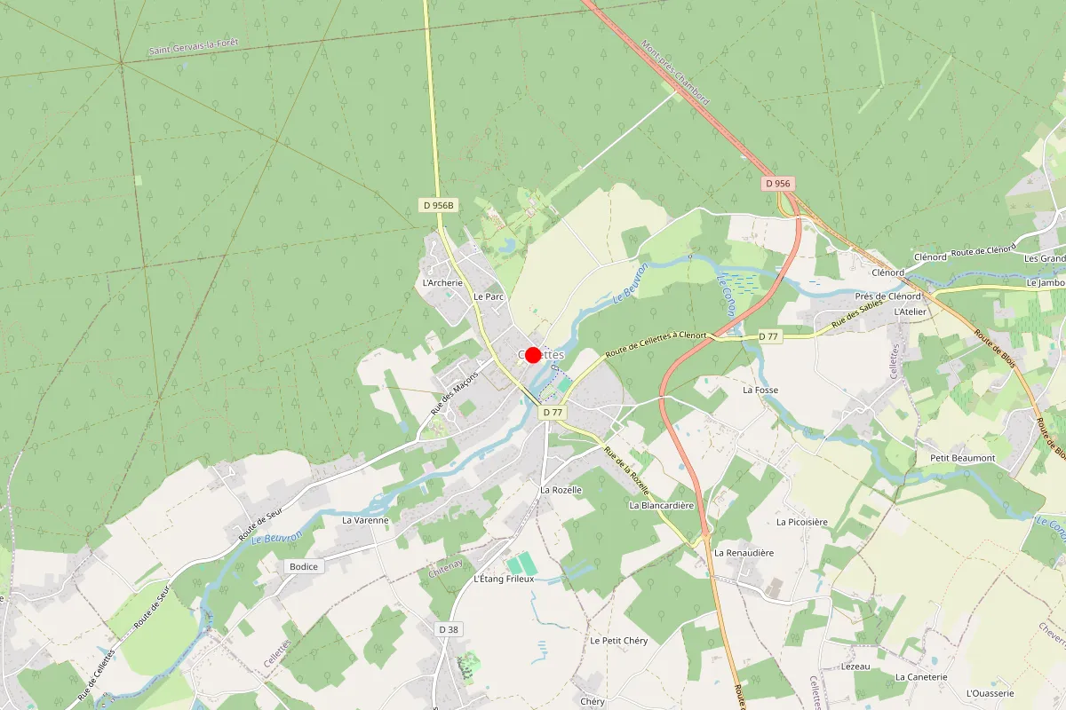 Remplacement de serrure à Cellettes