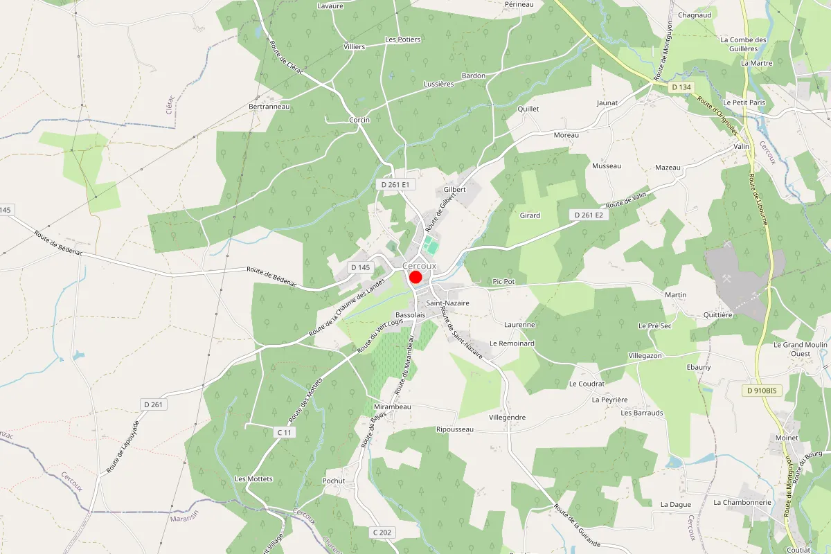 Remplacement de serrure à Cercoux