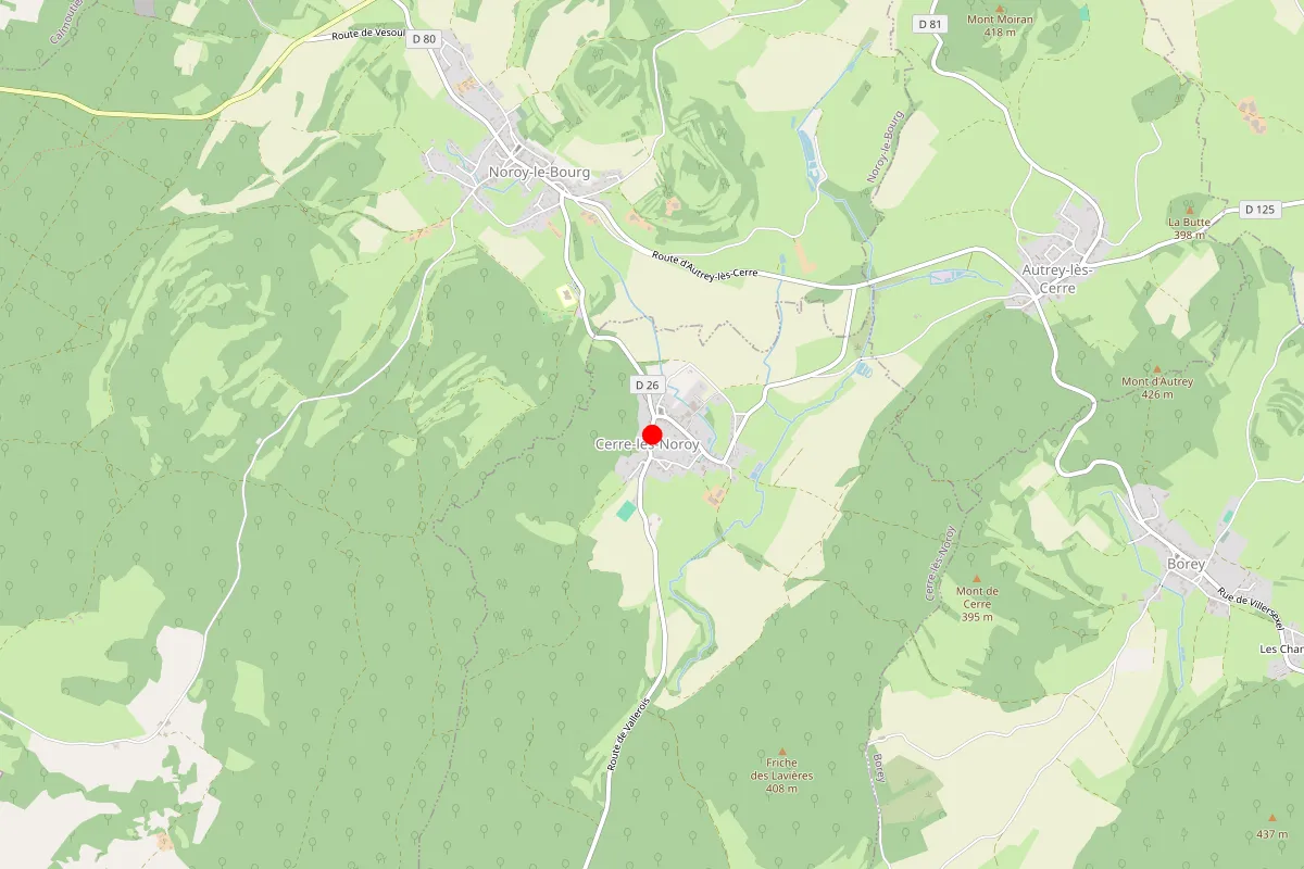Remplacement de serrure à Cerre Les Noroy