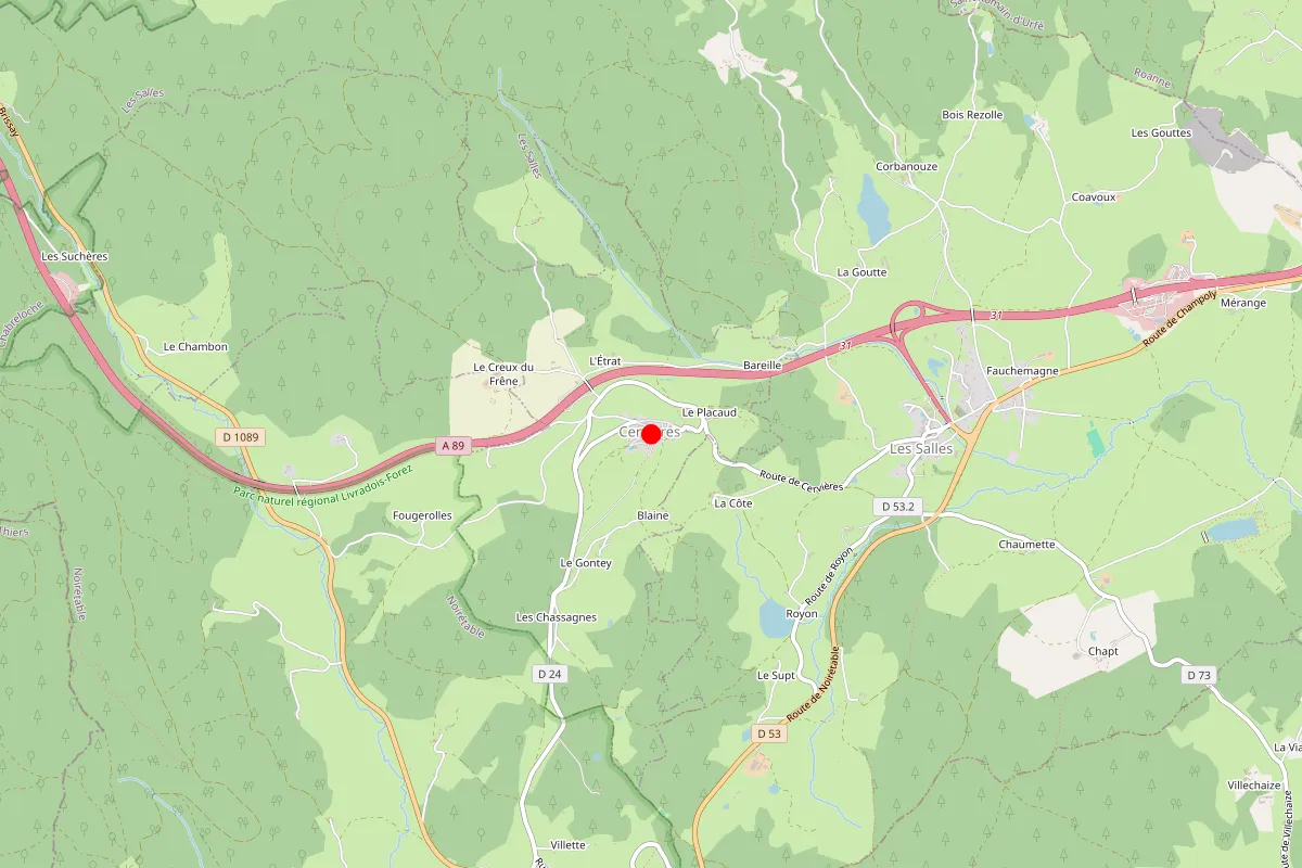 Remplacement de serrure à Cervieres