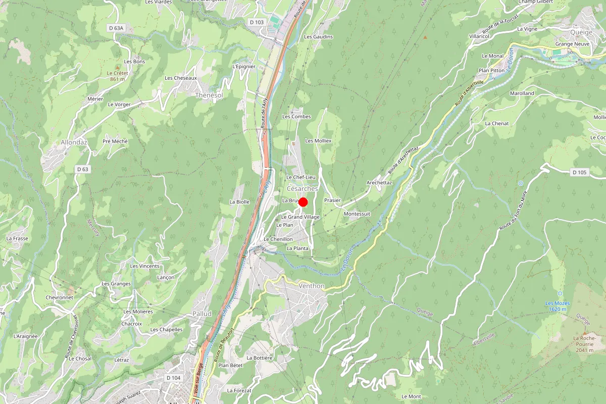 Remplacement de serrure à Cesarches