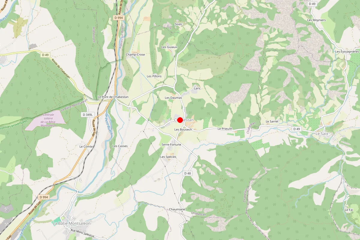 Remplacement de serrure à Chabestan