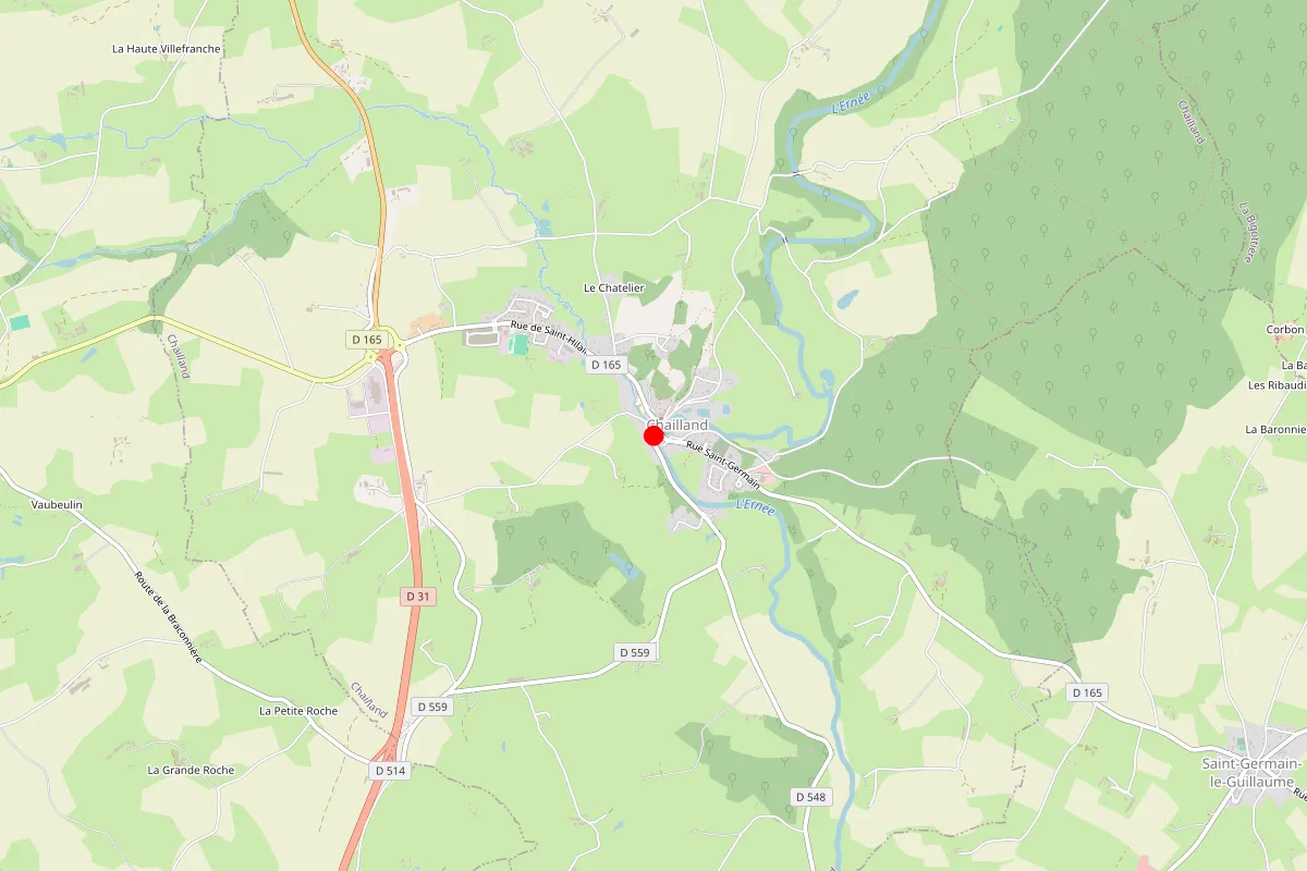 Remplacement de serrure à Chailland