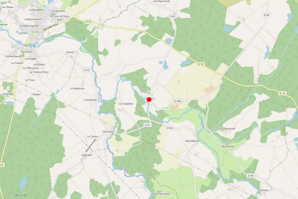 Remplacement de serrure à Chalais