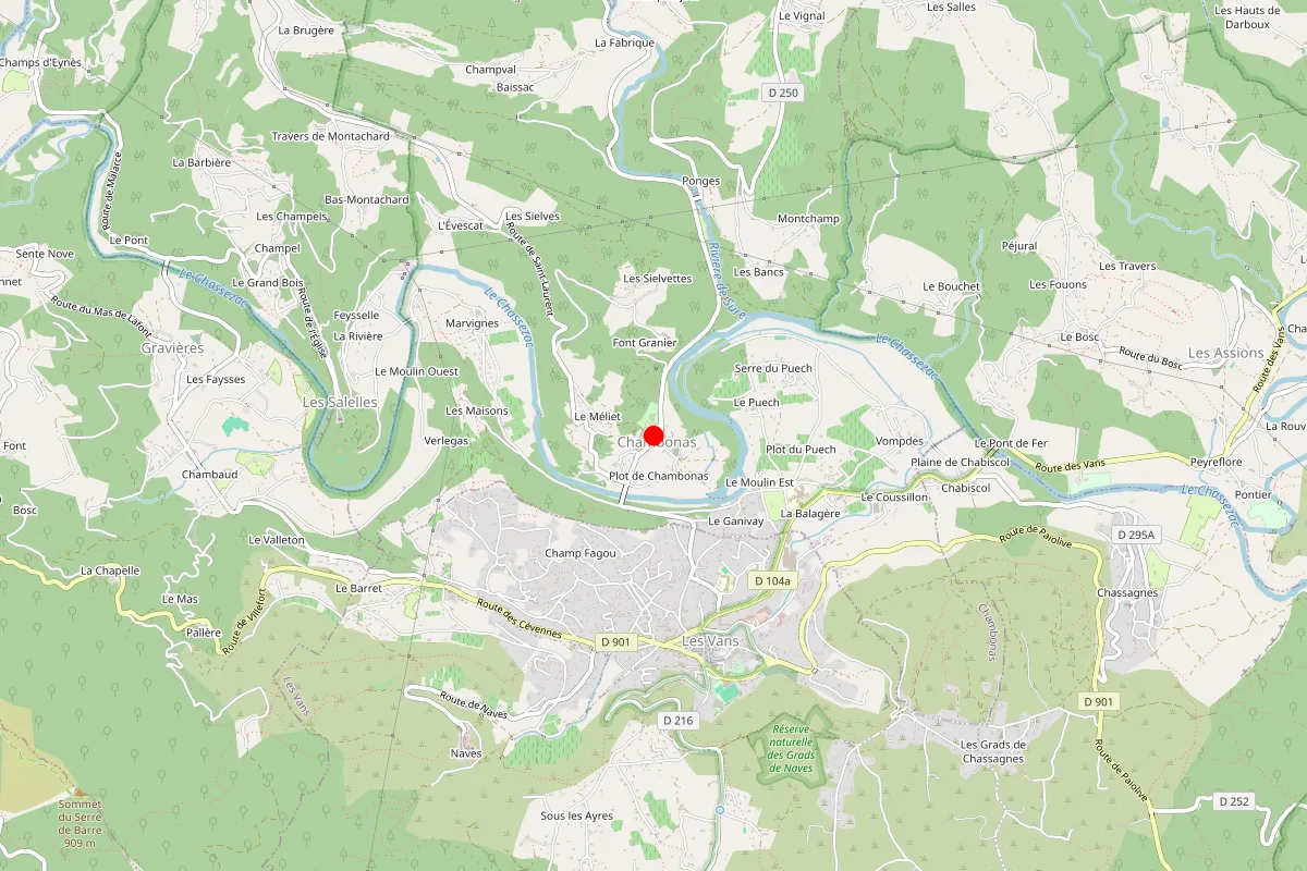 Remplacement de serrure à Chambonas