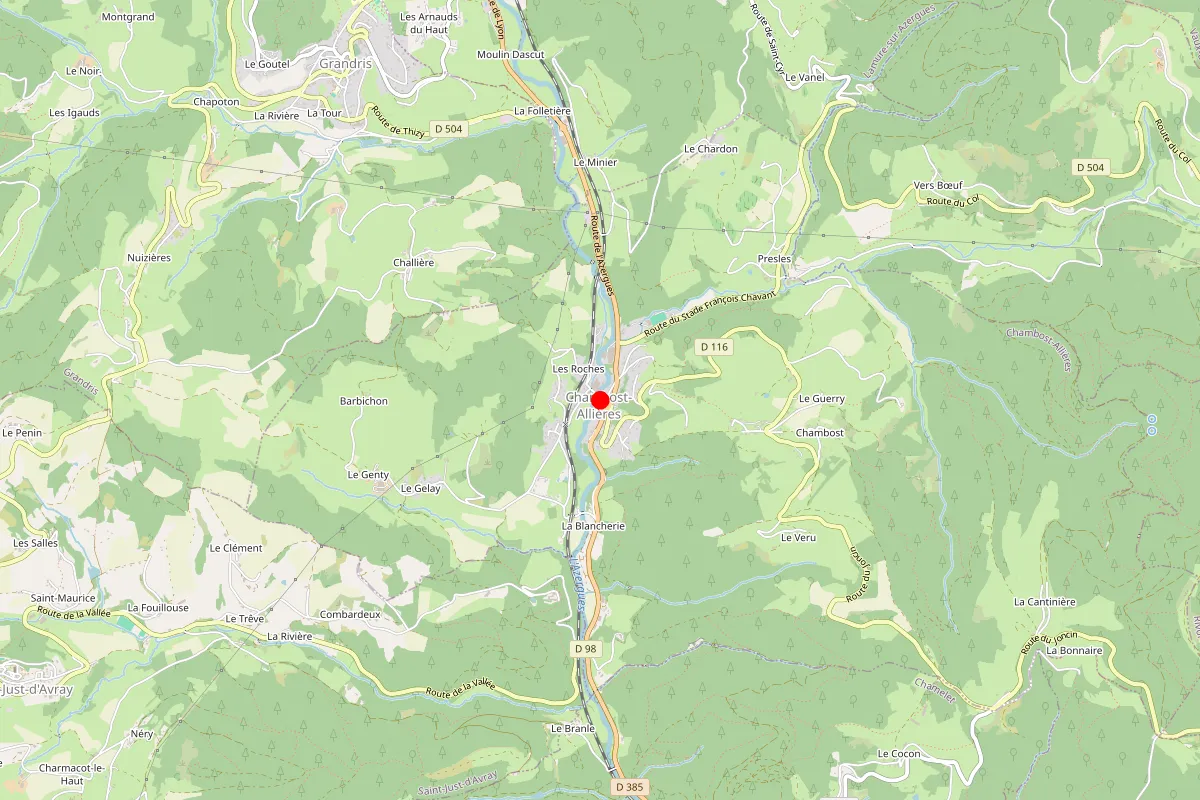 Remplacement de serrure à Chambost Allieres