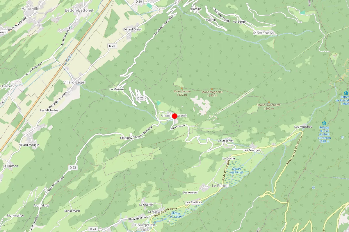 Remplacement de serrure à Champ Laurent