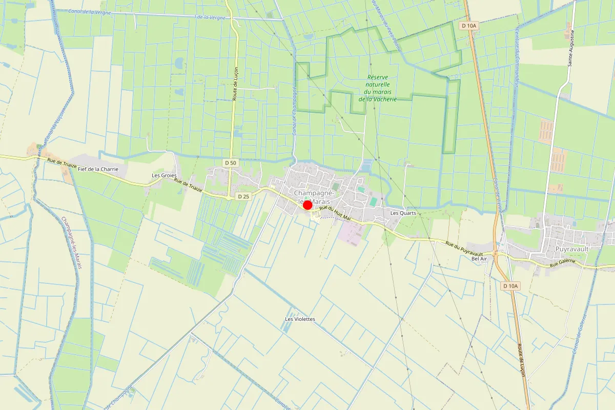 Remplacement de serrure à Champagne Les Marais
