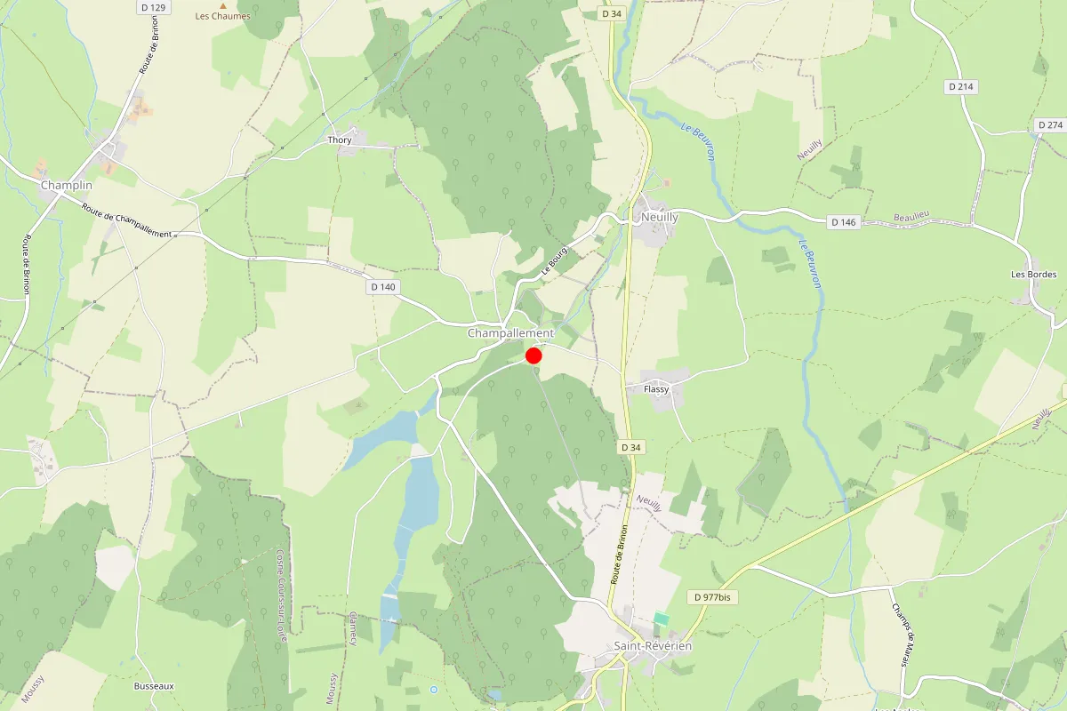Remplacement de serrure à Champallement
