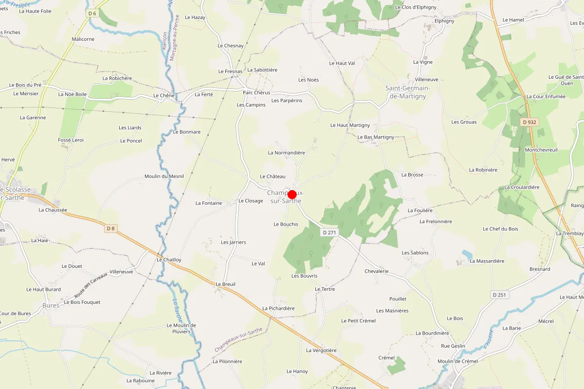 Remplacement de serrure à Champeaux Sur Sarthe