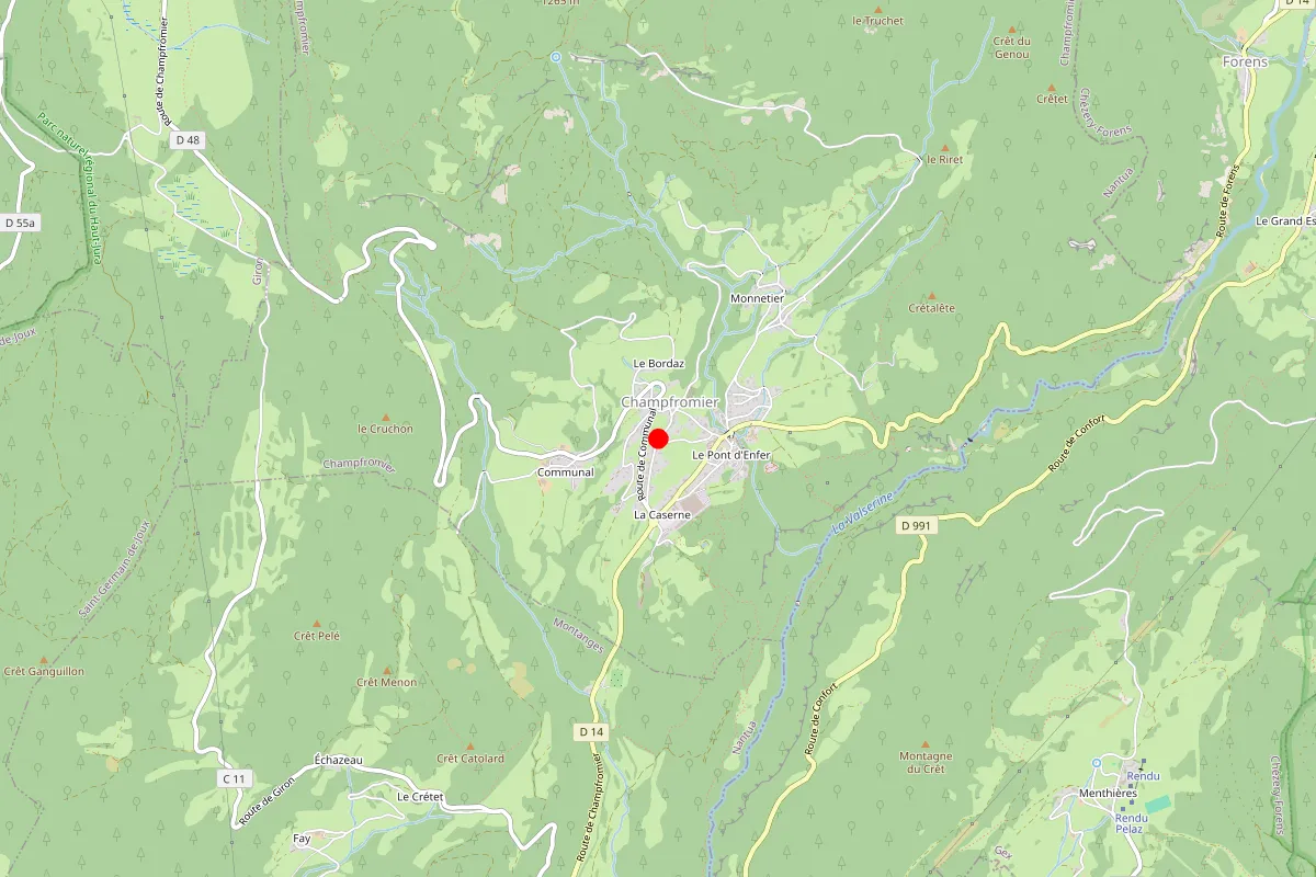 Remplacement de serrure à Champfromier