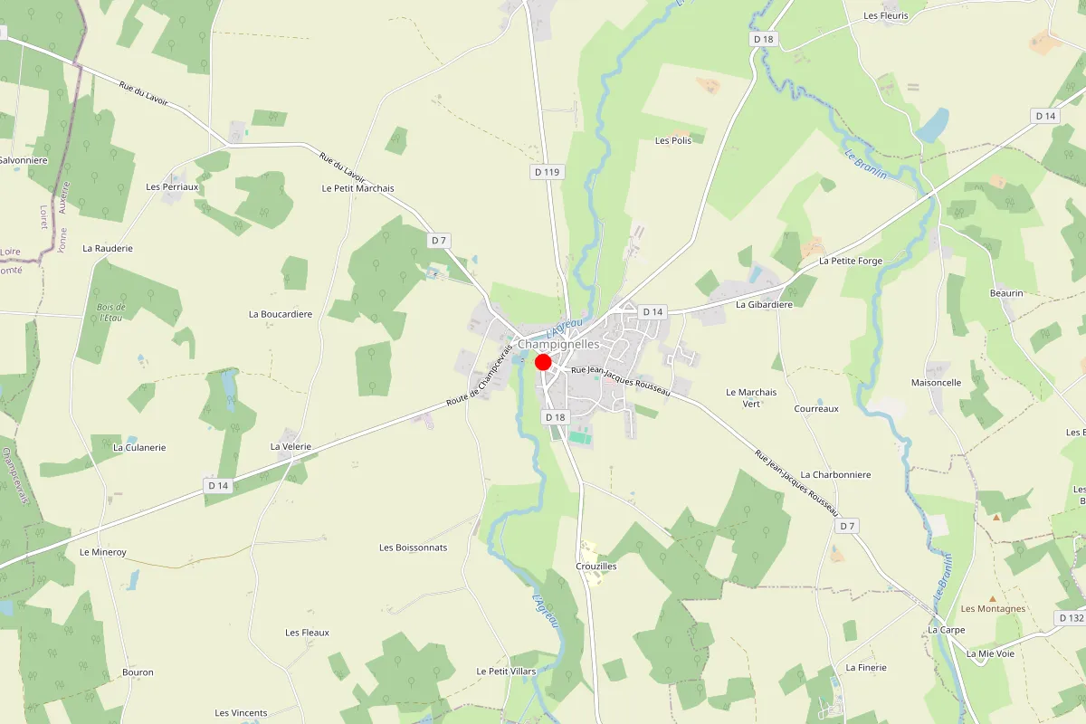 Remplacement de serrure à Champignelles