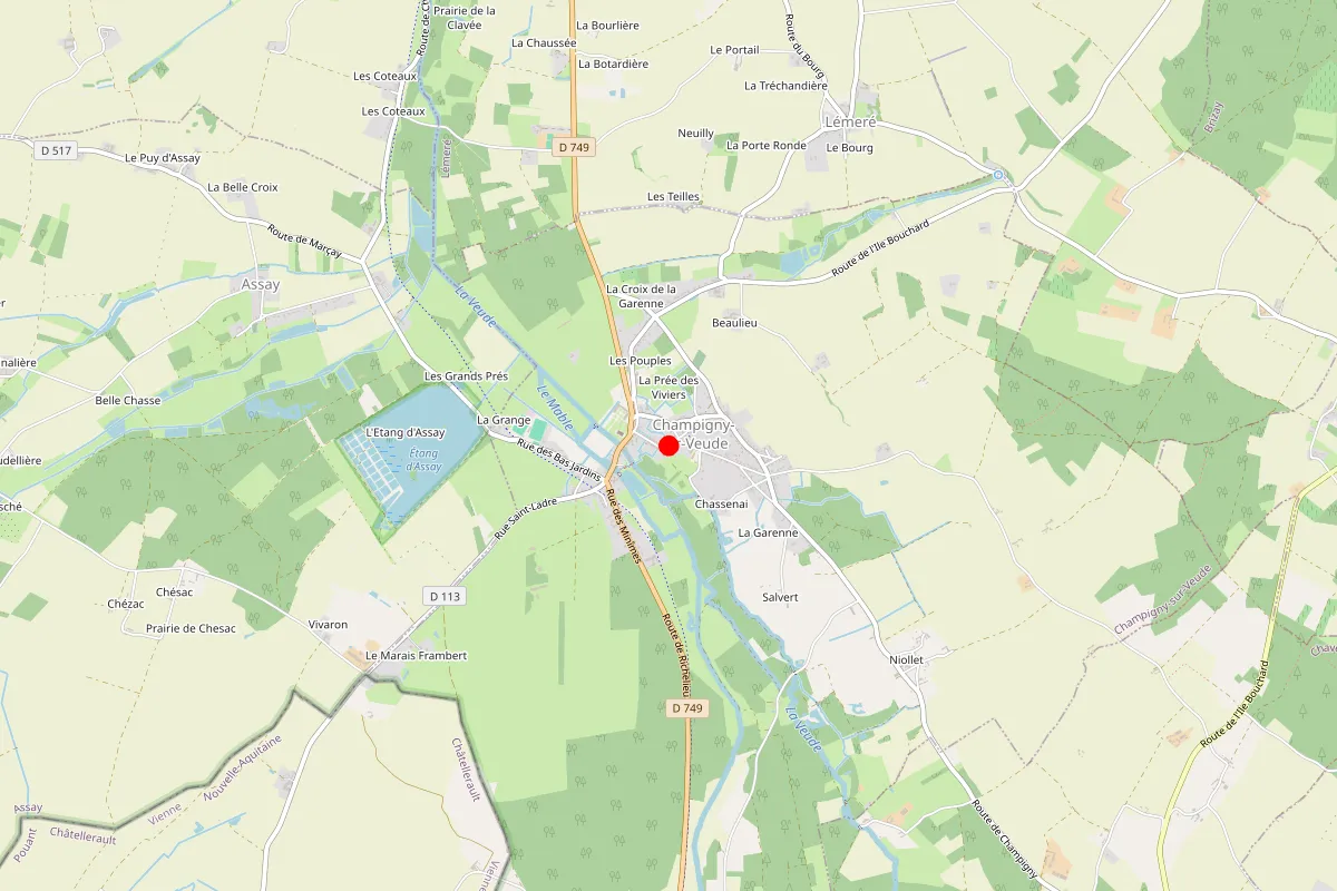 Remplacement de serrure à Champigny Sur Veude