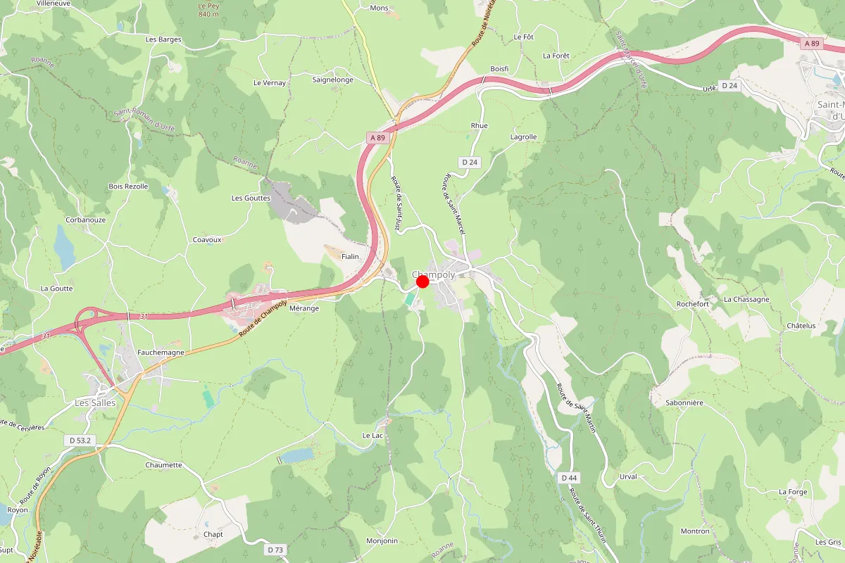 Remplacement de serrure à Champoly