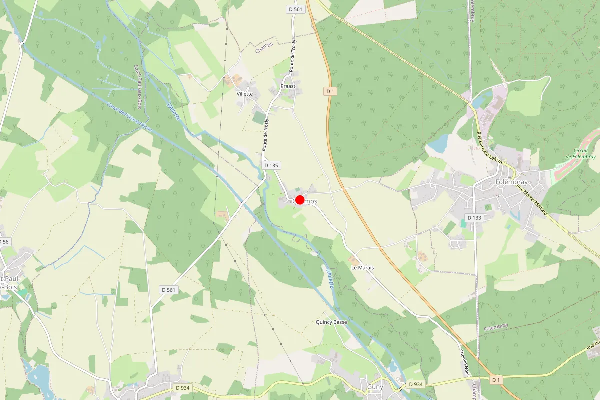 Remplacement de serrure à Champs