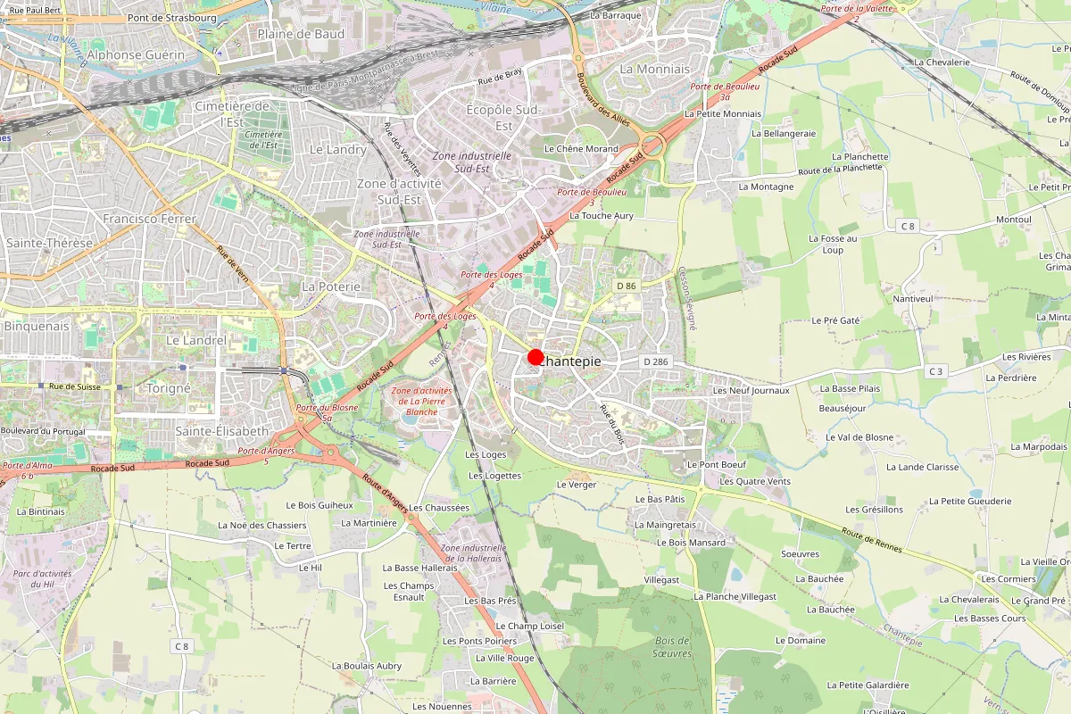 Remplacement de serrure à Chantepie