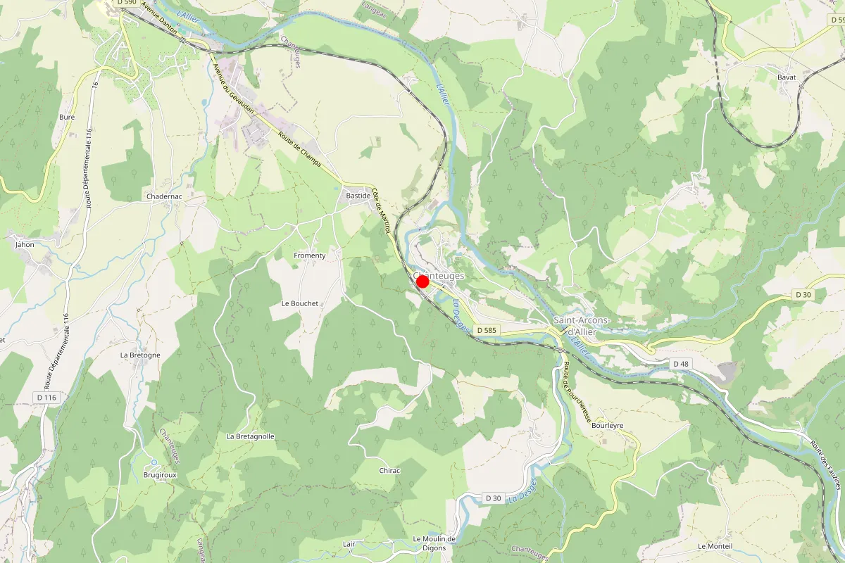 Remplacement de serrure à Chanteuges