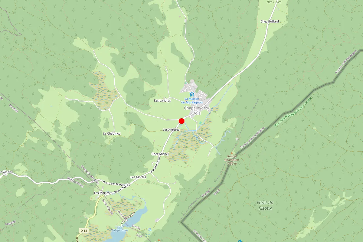 Remplacement de serrure à Chapelle Des Bois