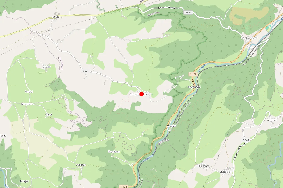 Remplacement de serrure à Charmensac