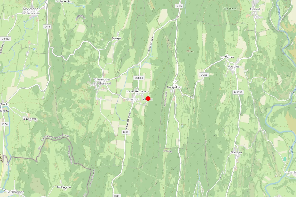 Remplacement de serrure à Charnod