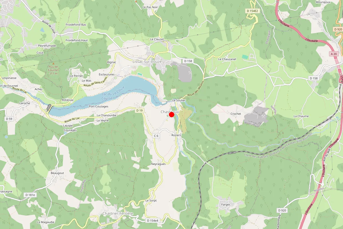 Remplacement de serrure à Chasteaux