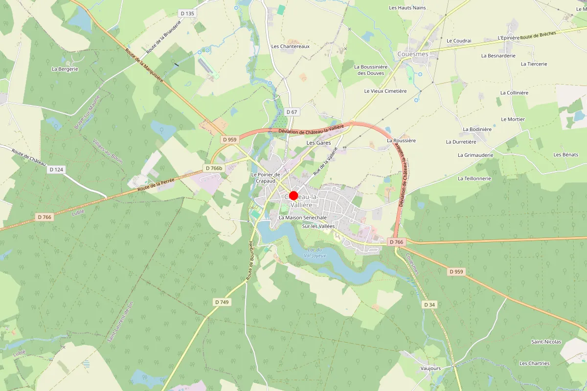 Remplacement de serrure à Chateau La Valliere