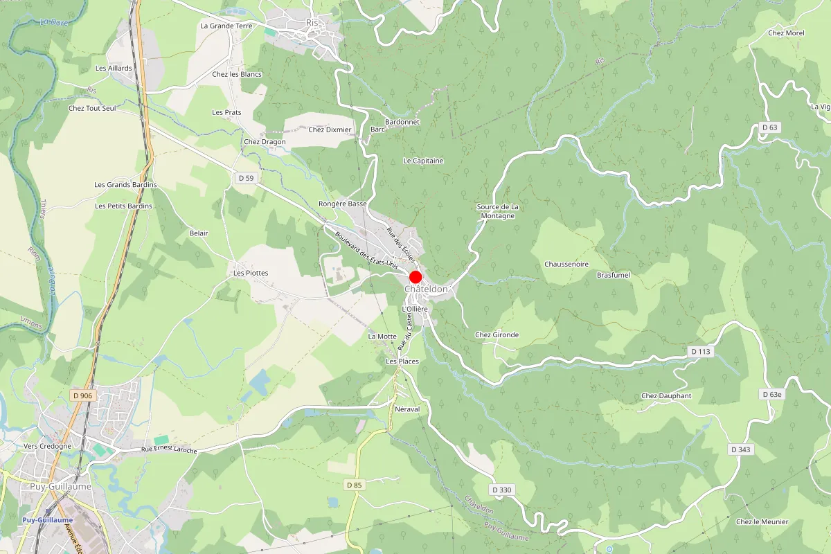 Remplacement de serrure à Chateldon
