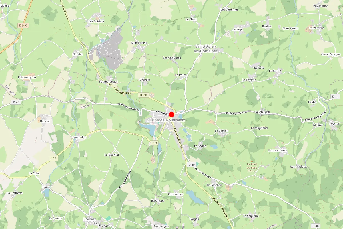 Remplacement de serrure à Chatelus Malvaleix