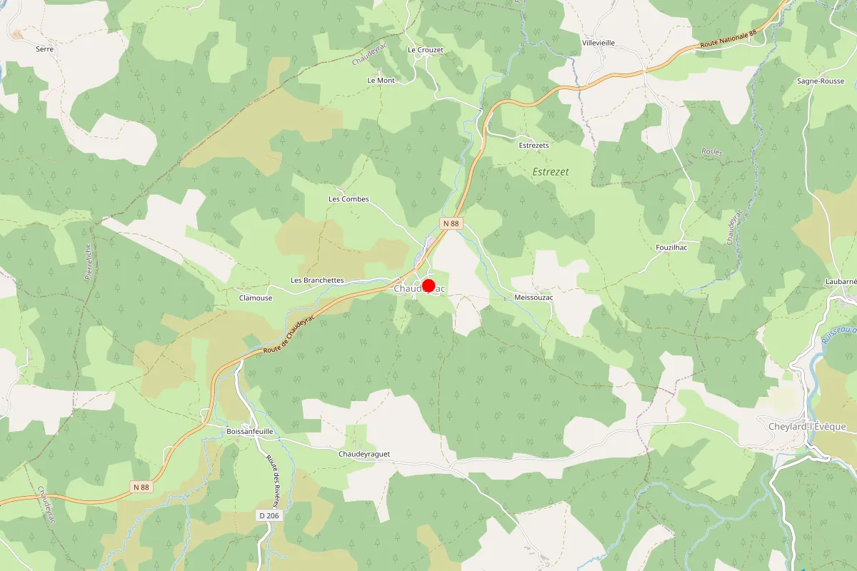 Remplacement de serrure à Chaudeyrac