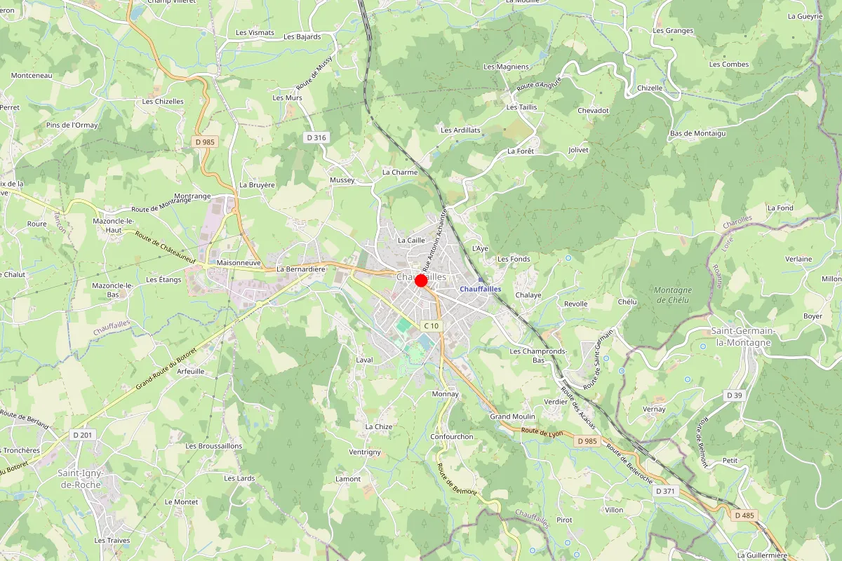 Remplacement de serrure à Chauffailles