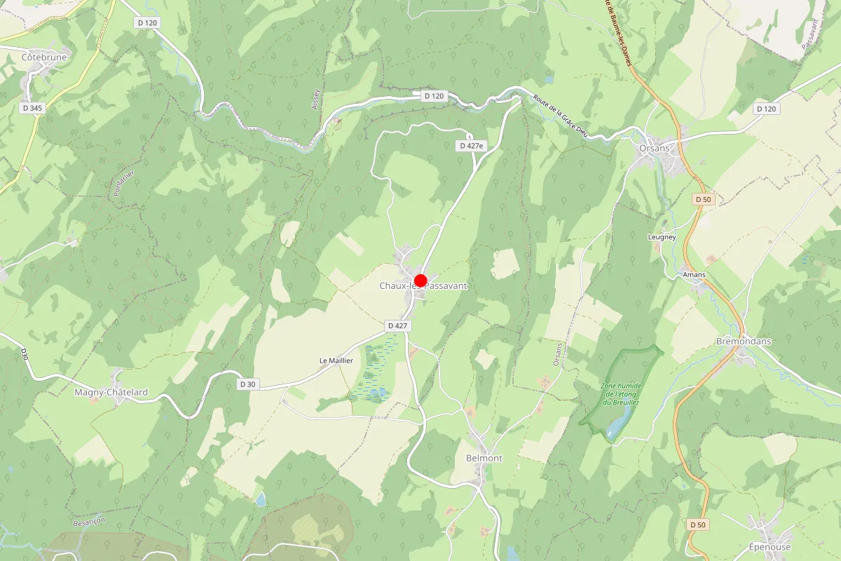 Remplacement de serrure à Chaux Les Passavant
