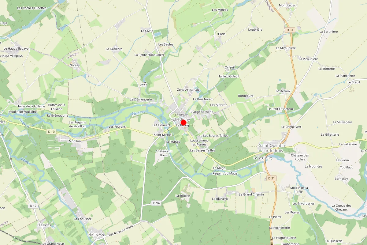 Remplacement de serrure à Chedigny