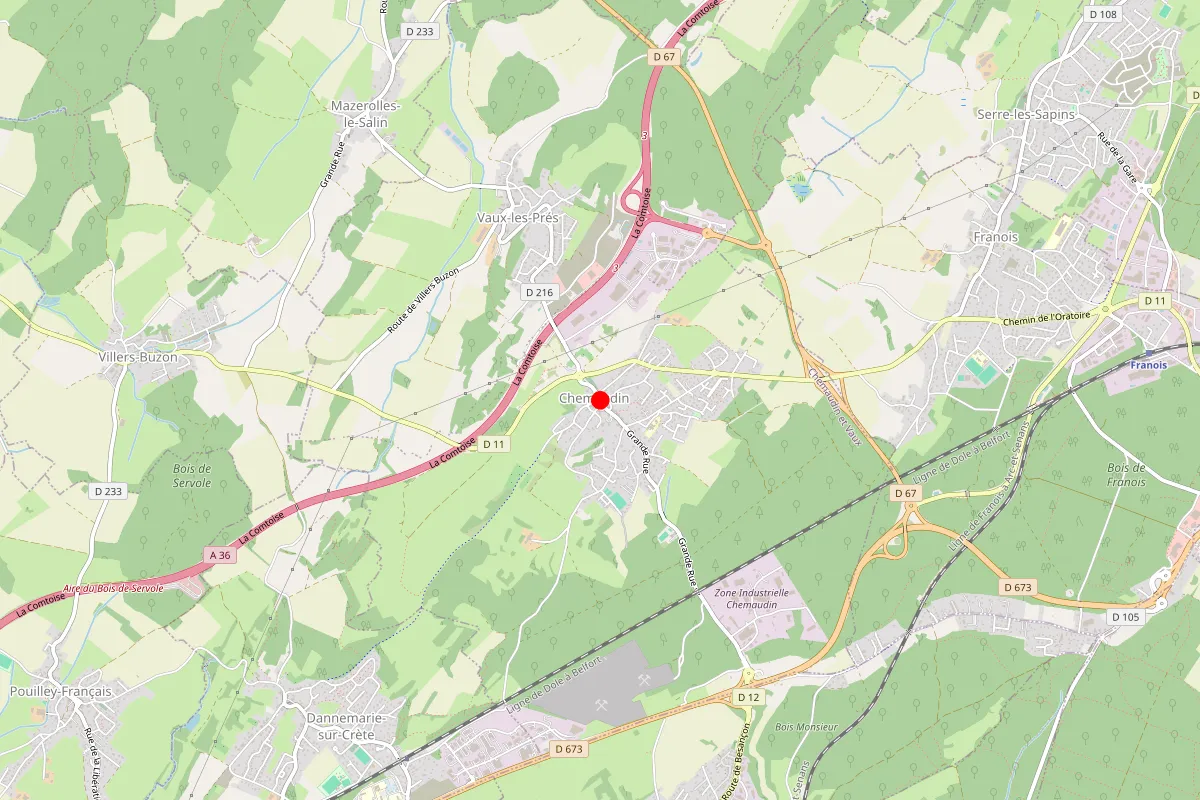 Remplacement de serrure à Chemaudin Et Vaux