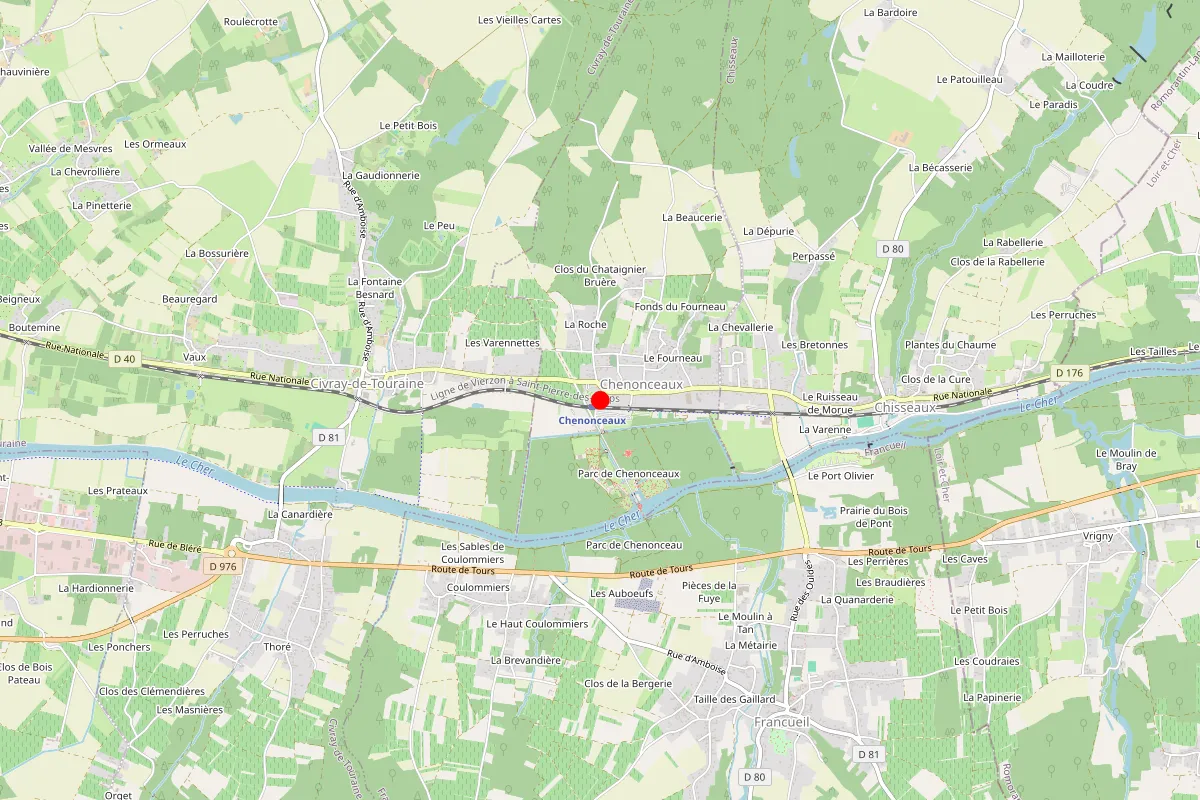 Remplacement de serrure à Chenonceaux