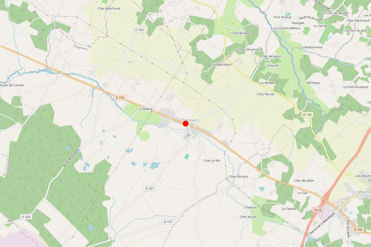 Remplacement de serrure à Chepniers