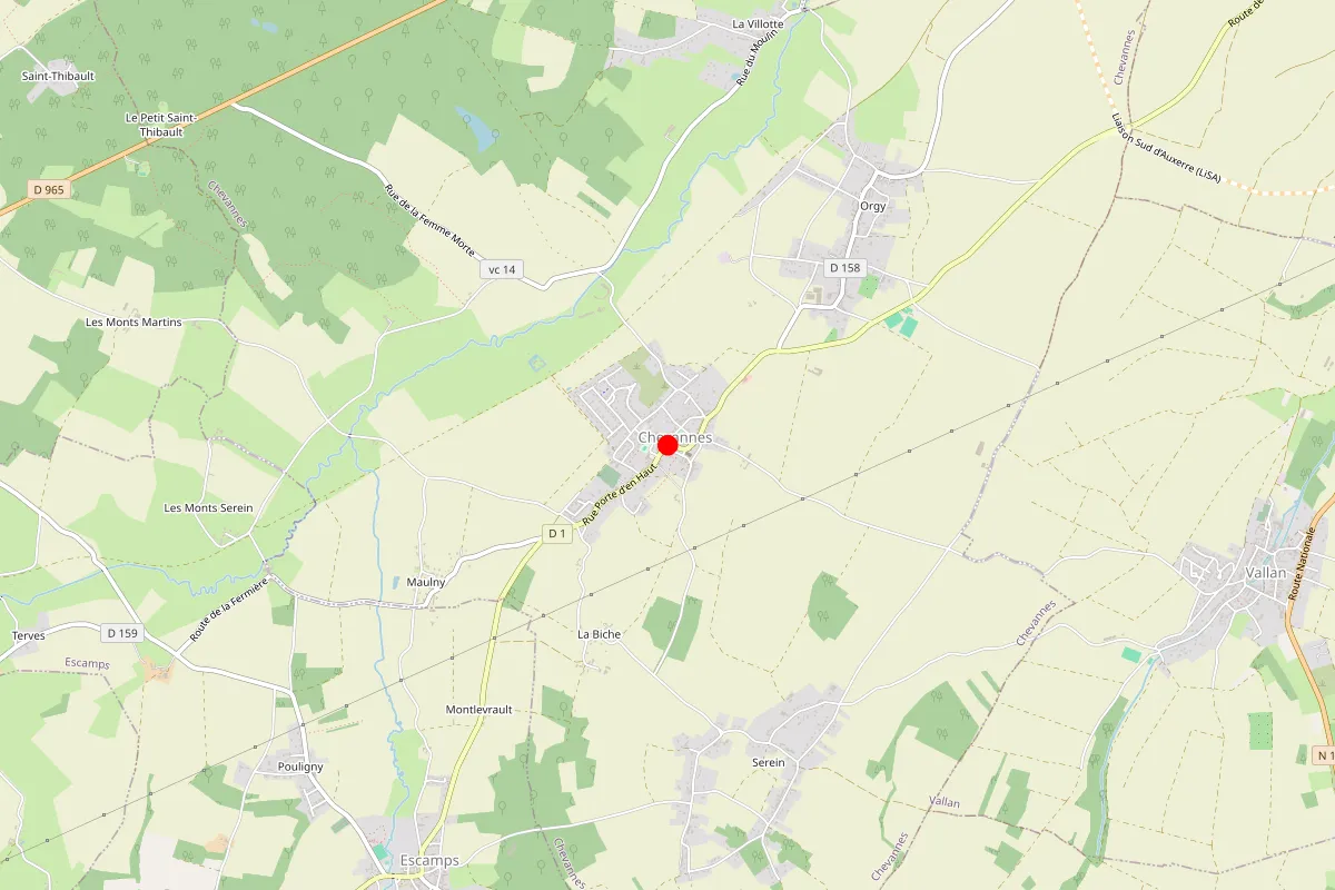Remplacement de serrure à Chevannes