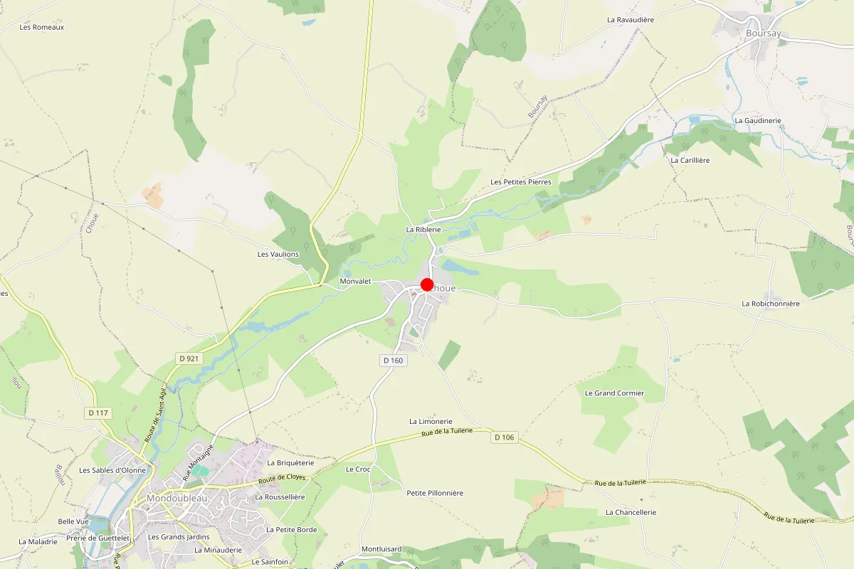 Remplacement de serrure à Choue