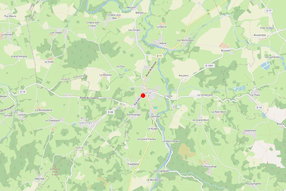 Remplacement de serrure à Clugnat