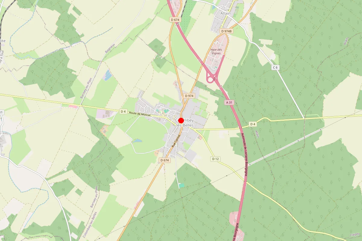 Remplacement de serrure à Colombey Les Belles