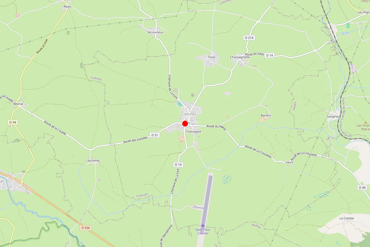 Remplacement de serrure à Coltines