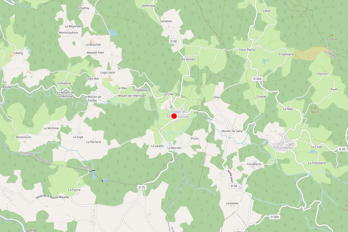 Remplacement de serrure à Condat Les Montboissier