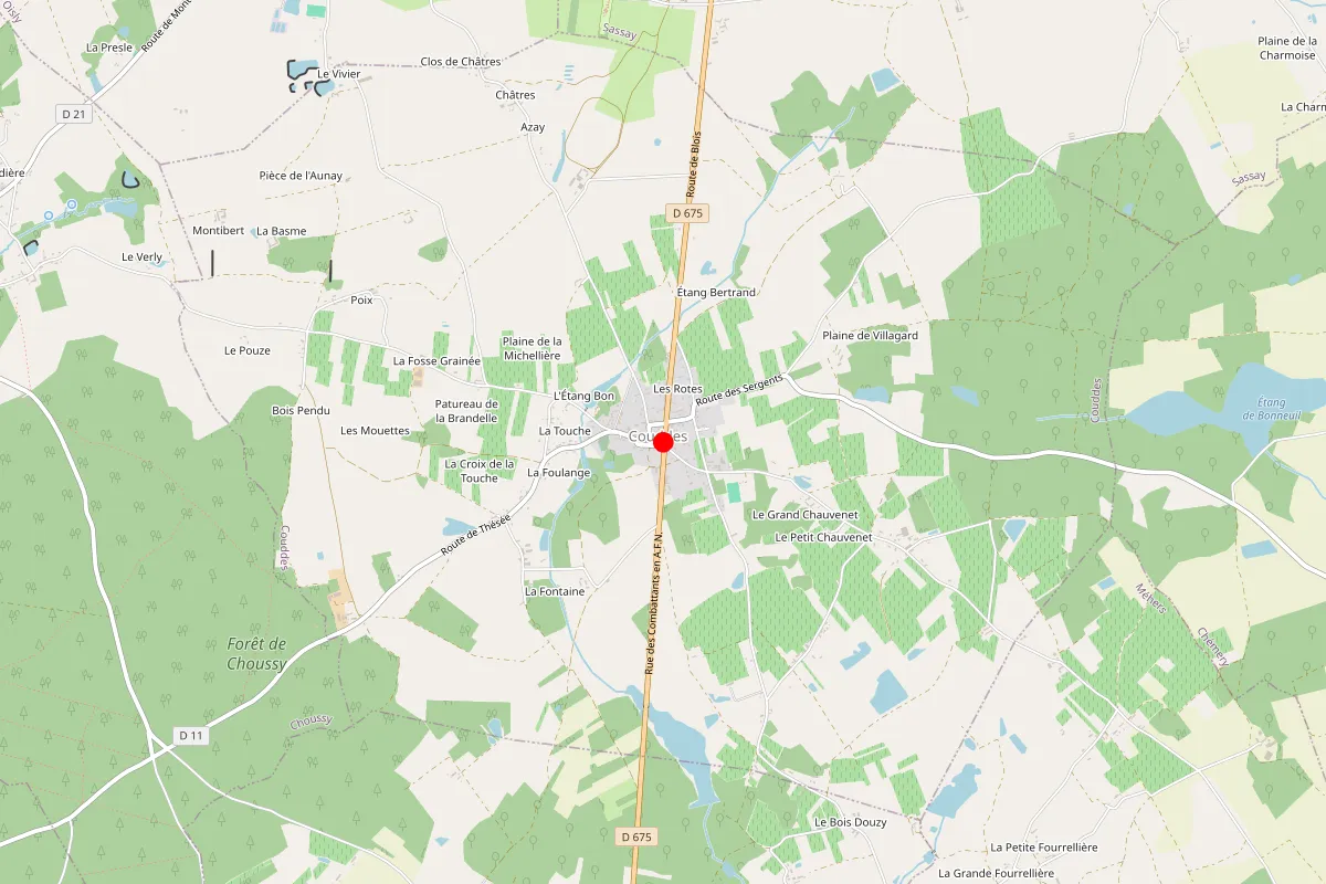 Remplacement de serrure à Couddes