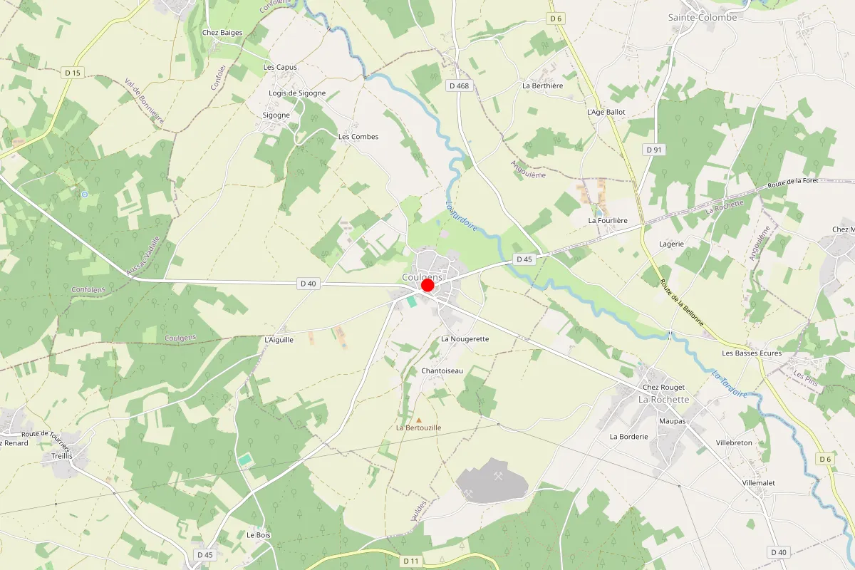 Remplacement de serrure à Coulgens