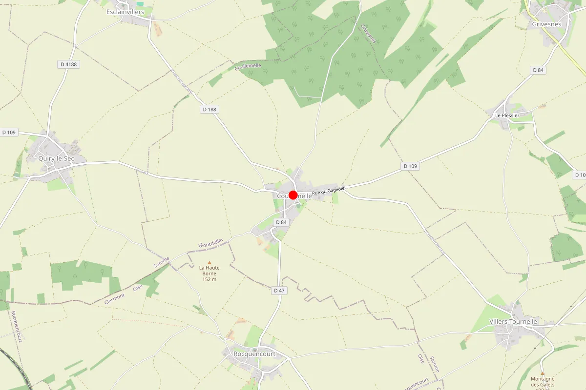 Remplacement de serrure à Coullemelle