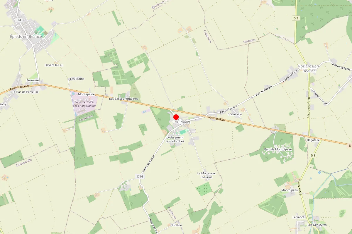 Remplacement de serrure à Coulmiers