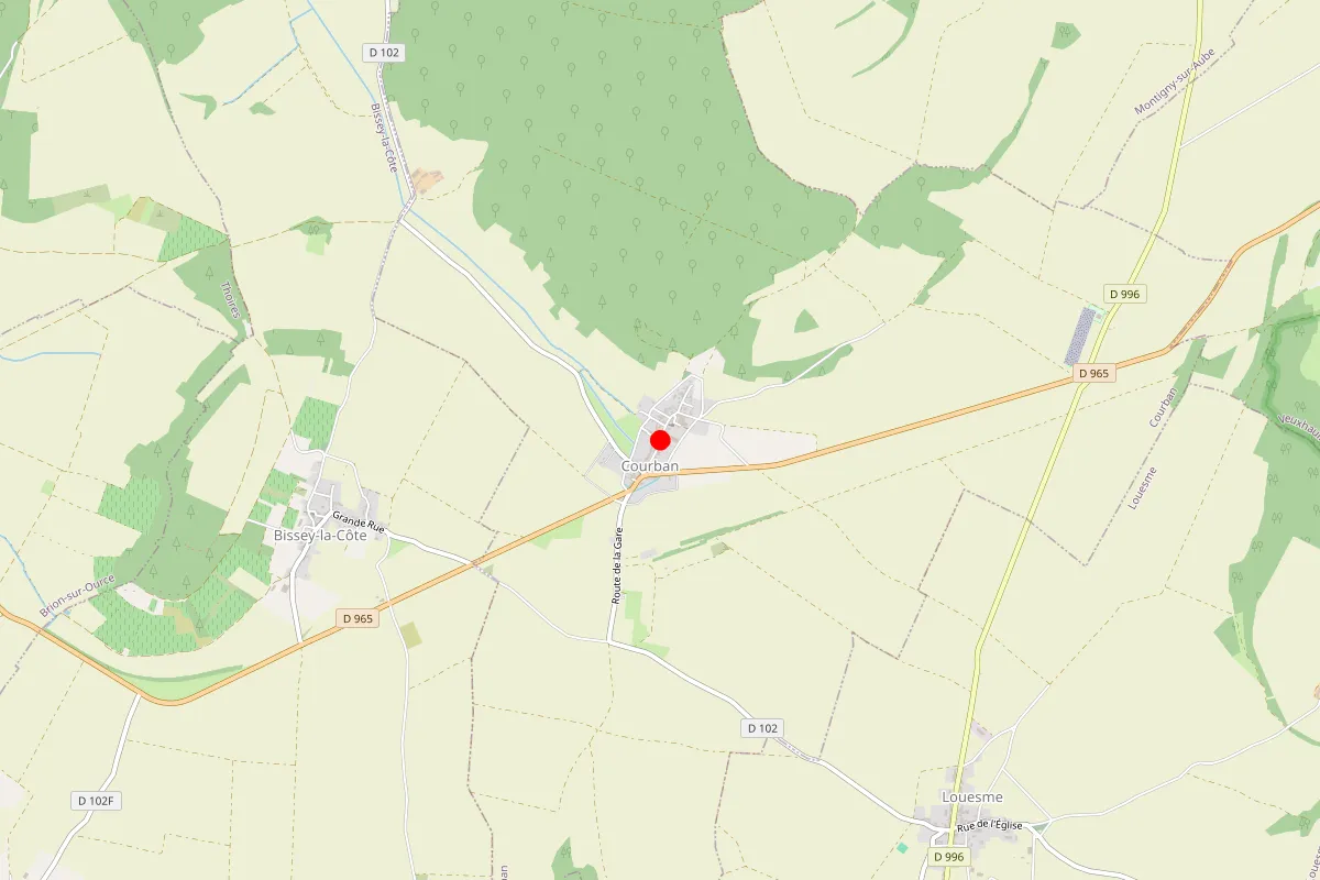 Remplacement de serrure à Courban