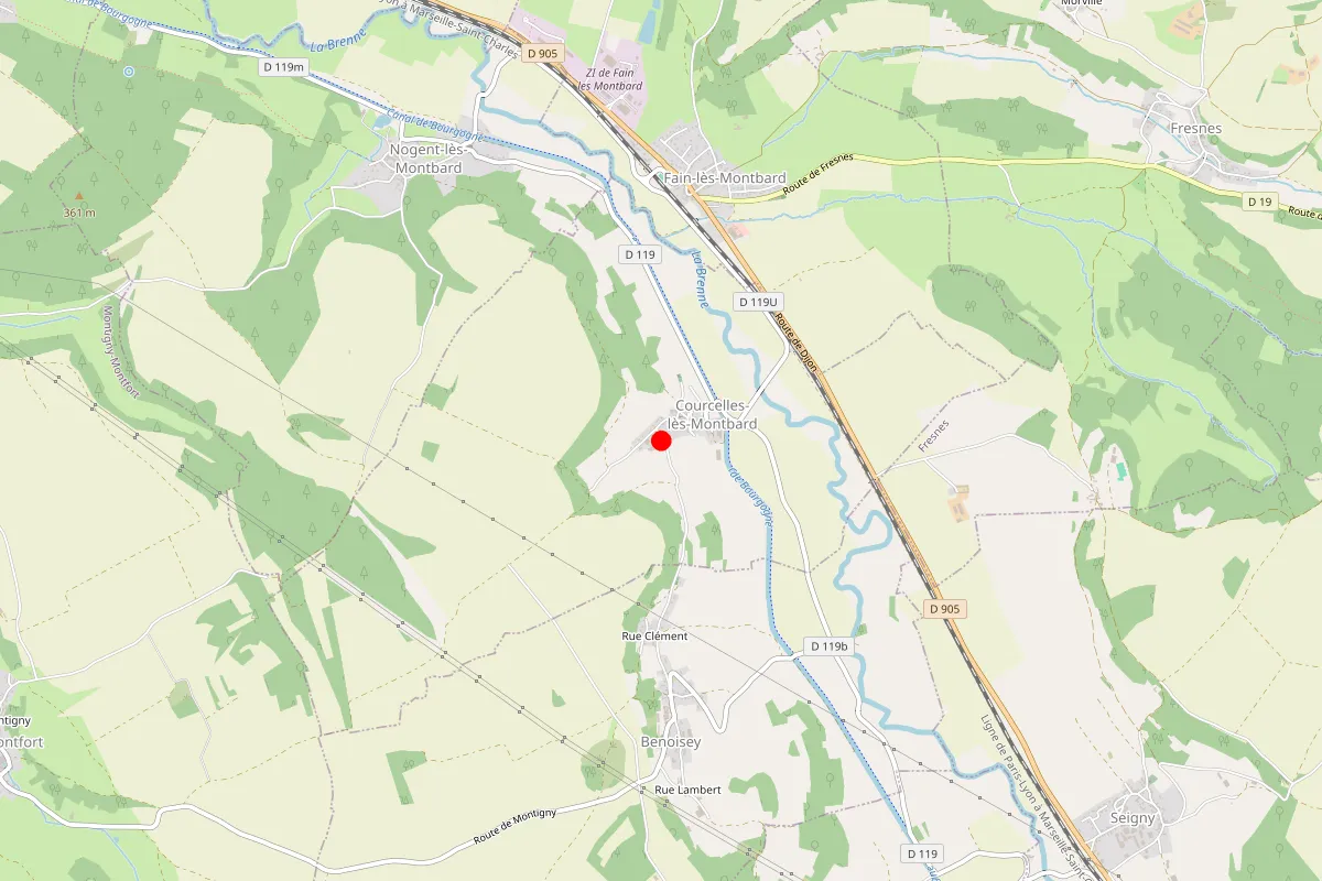 Remplacement de serrure à Courcelles Les Montbard