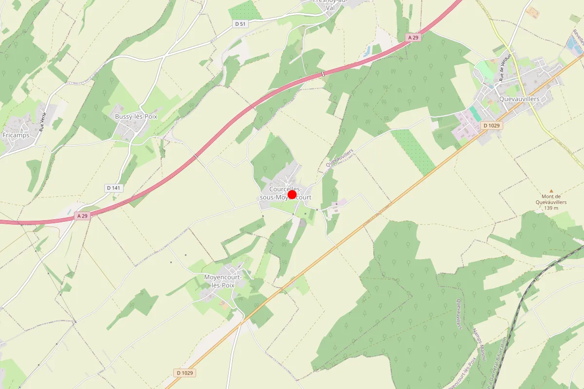 Remplacement de serrure à Courcelles Sous Moyencourt